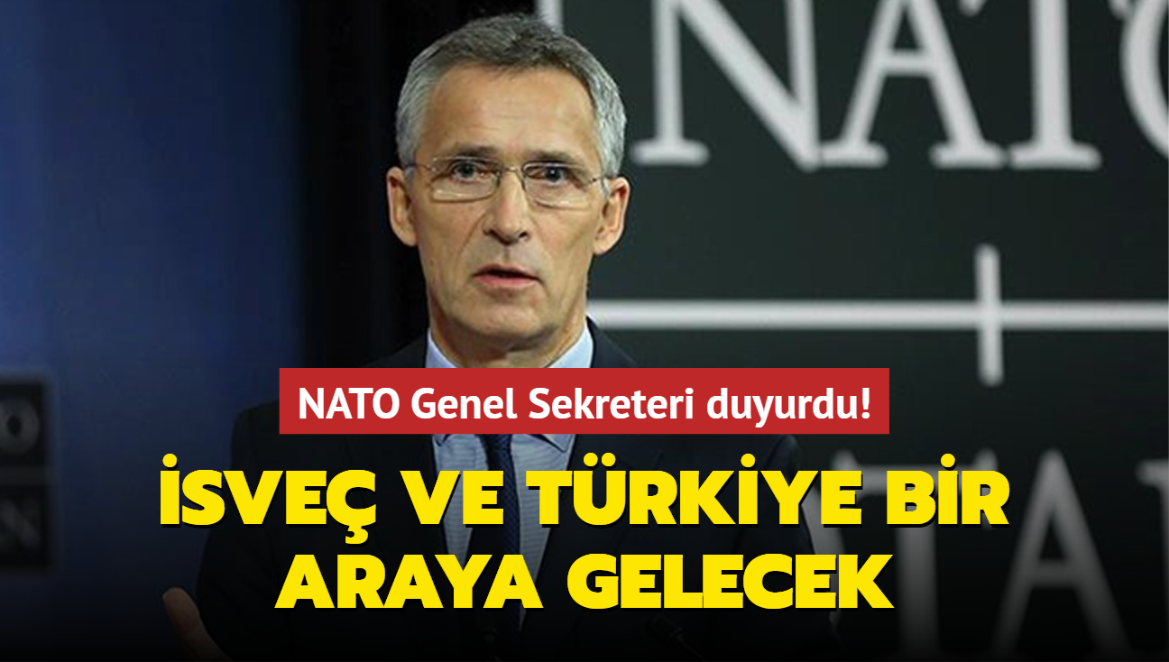 Stoltenberg: sve ve Trkiye NATO zirvesi ncesi bir araya gelecek