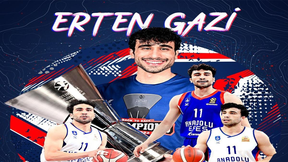 Anadolu Efes Erten Gazi ile nikah tazeledi