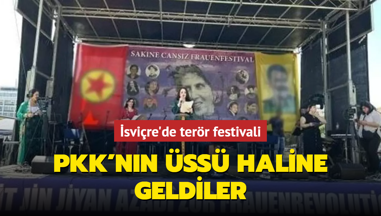 svire'de terr festivali: PKK'nn ss haline geldiler!