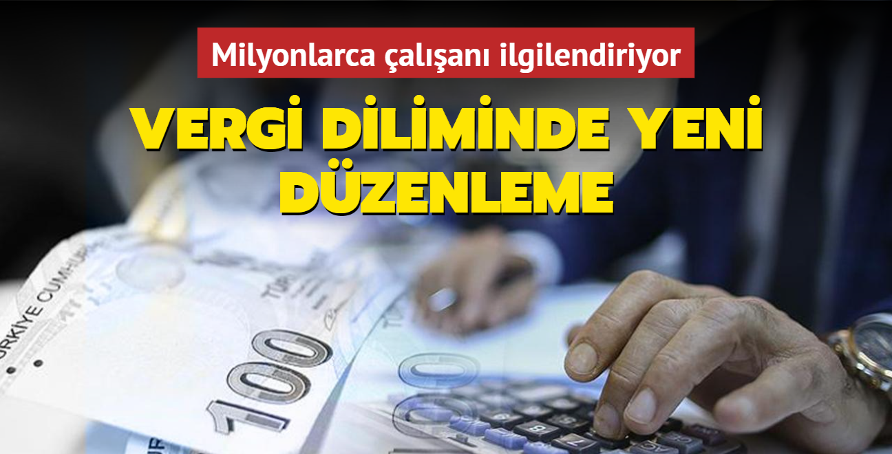 Milyonlarca alan ilgilendiriyor! Vergi diliminde yeni dzenleme