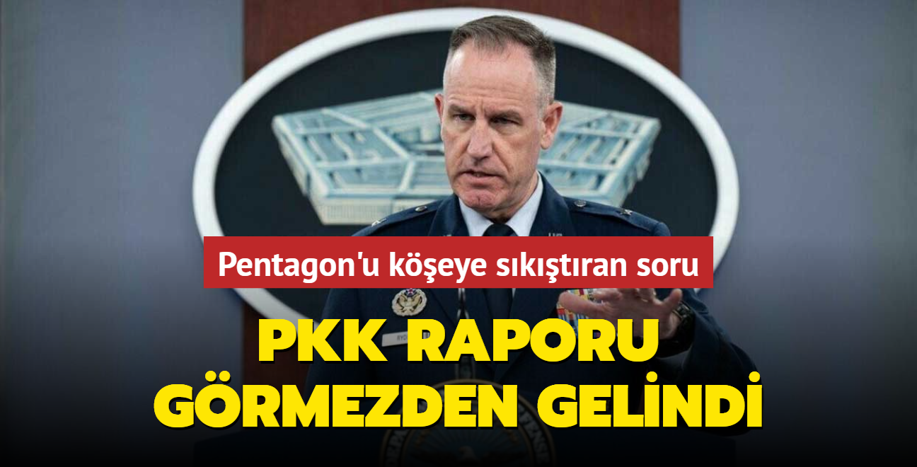 Pentagon'u keye sktran PKK sorusu! nsanlk sular raporu grmezden gelindi