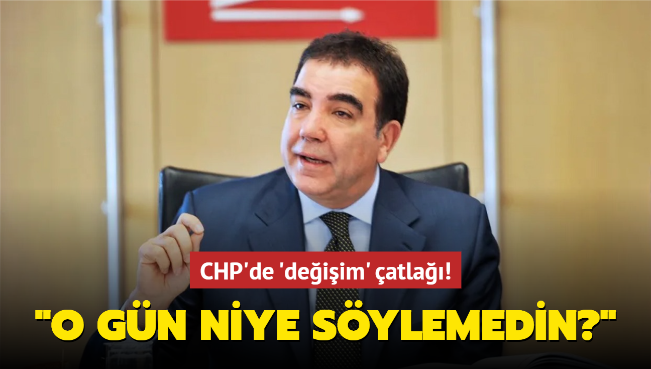 CHP'li Toprak'tan 'deiim' diyen Tezcan'a tepki: O gn niye sylemedin"