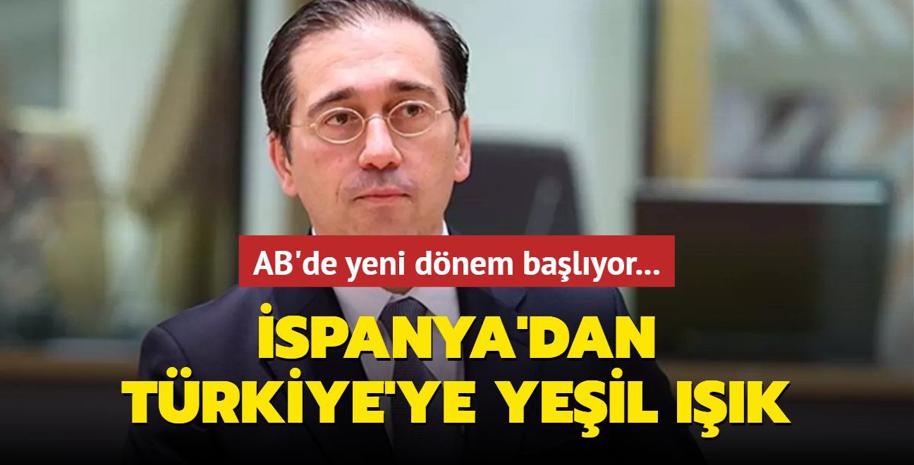 AB'de yeni dnem balyor... spanya'dan Trkiye'ye yeil k