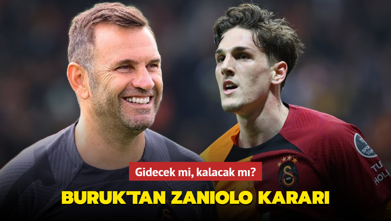 Gidecek mi, kalacak m" Okan Buruk'tan Nicolo Zaniolo karar