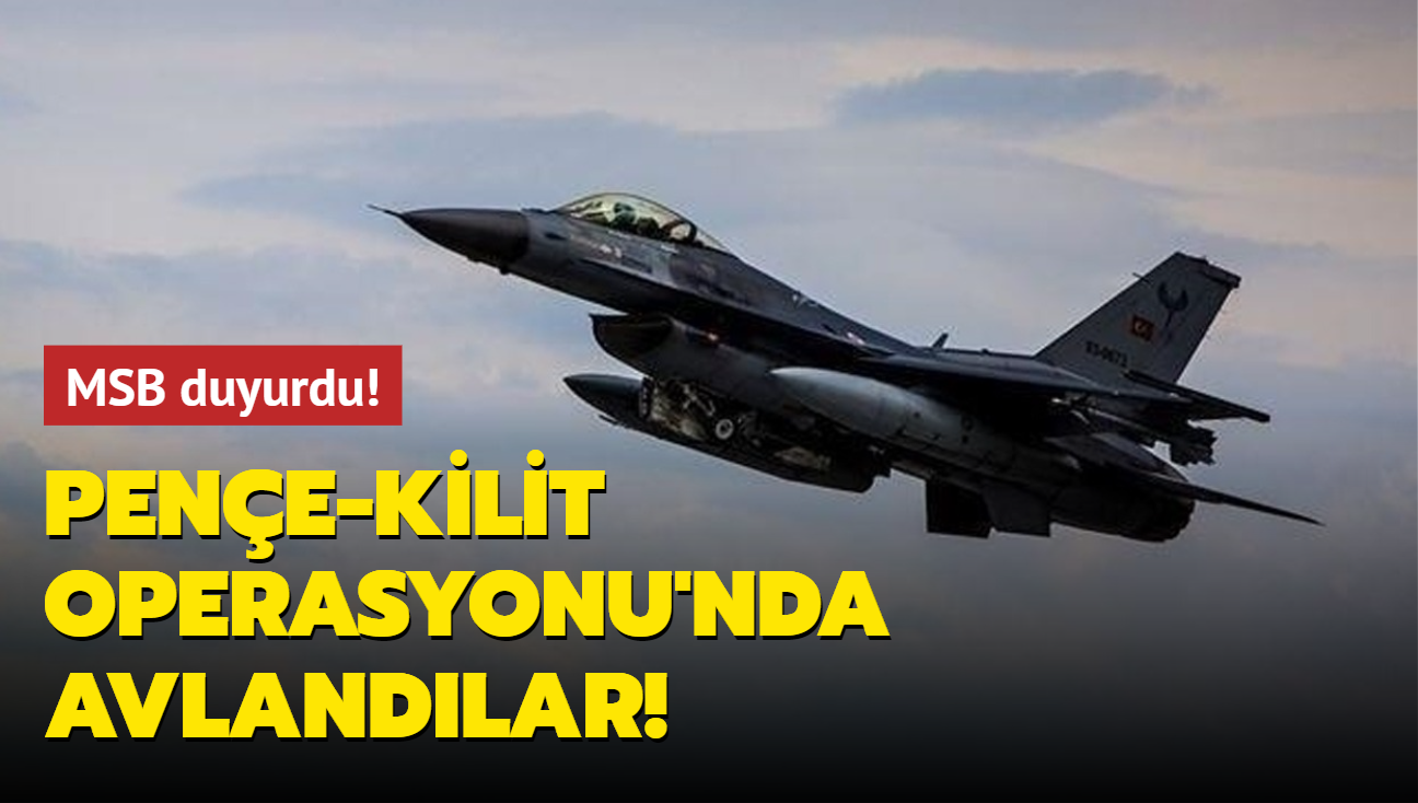 Pene-Kilit blgesinde 9 PKK'l terrist etkisiz!