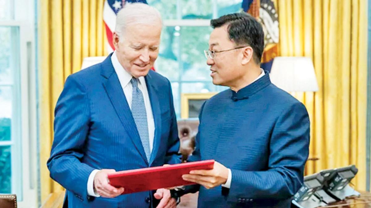 Biden'a güven mektubu ile mesaj Çin ABD'yi doğru yol'a davet