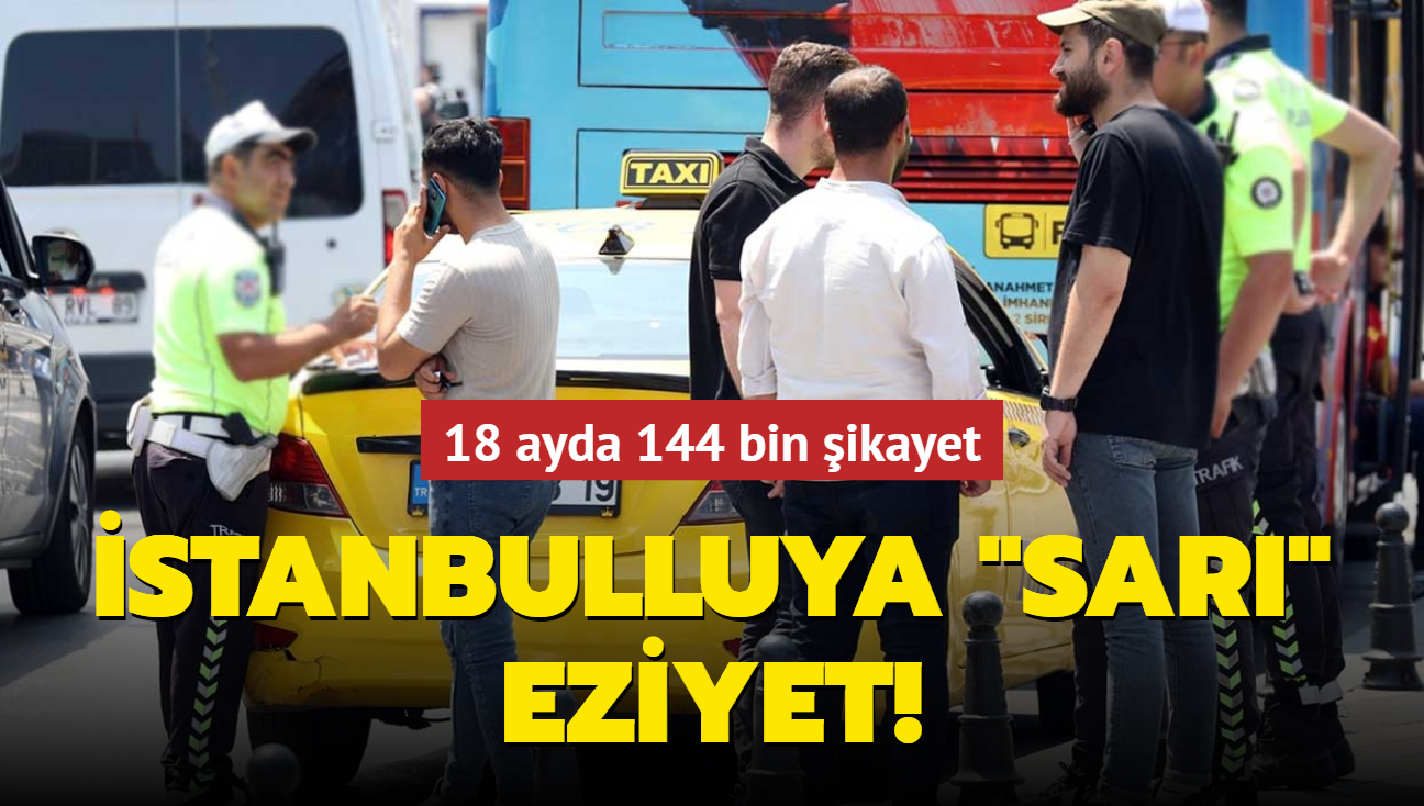 stanbulluya "Sar" eziyet! 18 ayda 144 bin ikayet