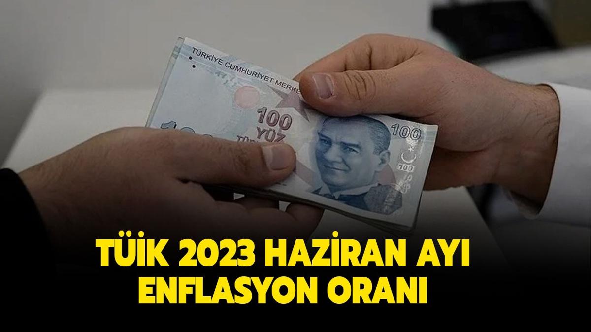 HAZRAN AYI ENFLASYON 2023 ORANI TK: 6 aylk enflasyon fark ne kadar oldu" te yeni ayn enflasyon oranlar... 