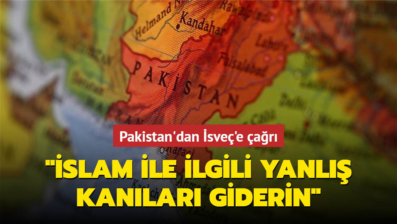 Pakistan'dan sve'e ar: slam ile ilgili yanl kanlar giderin