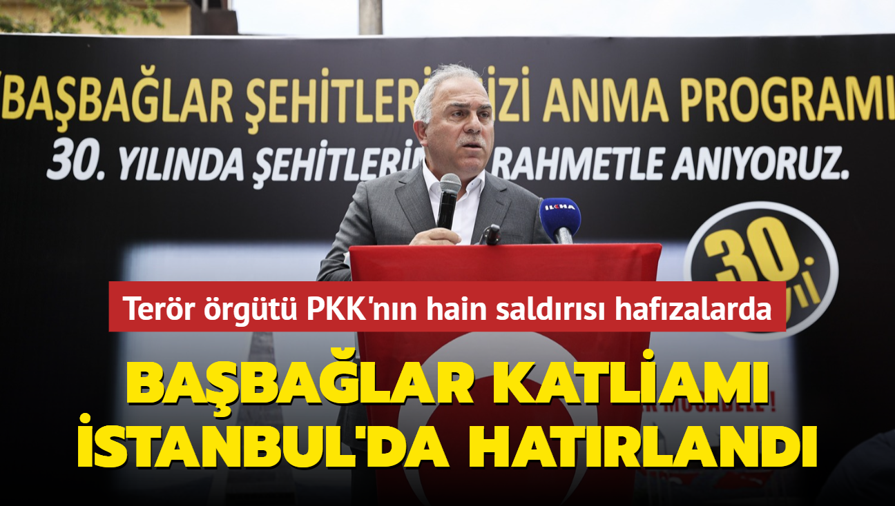 Terr rgt PKK'nn hain saldrs hafzalarda...Babalar katliam stanbul'da hatrland