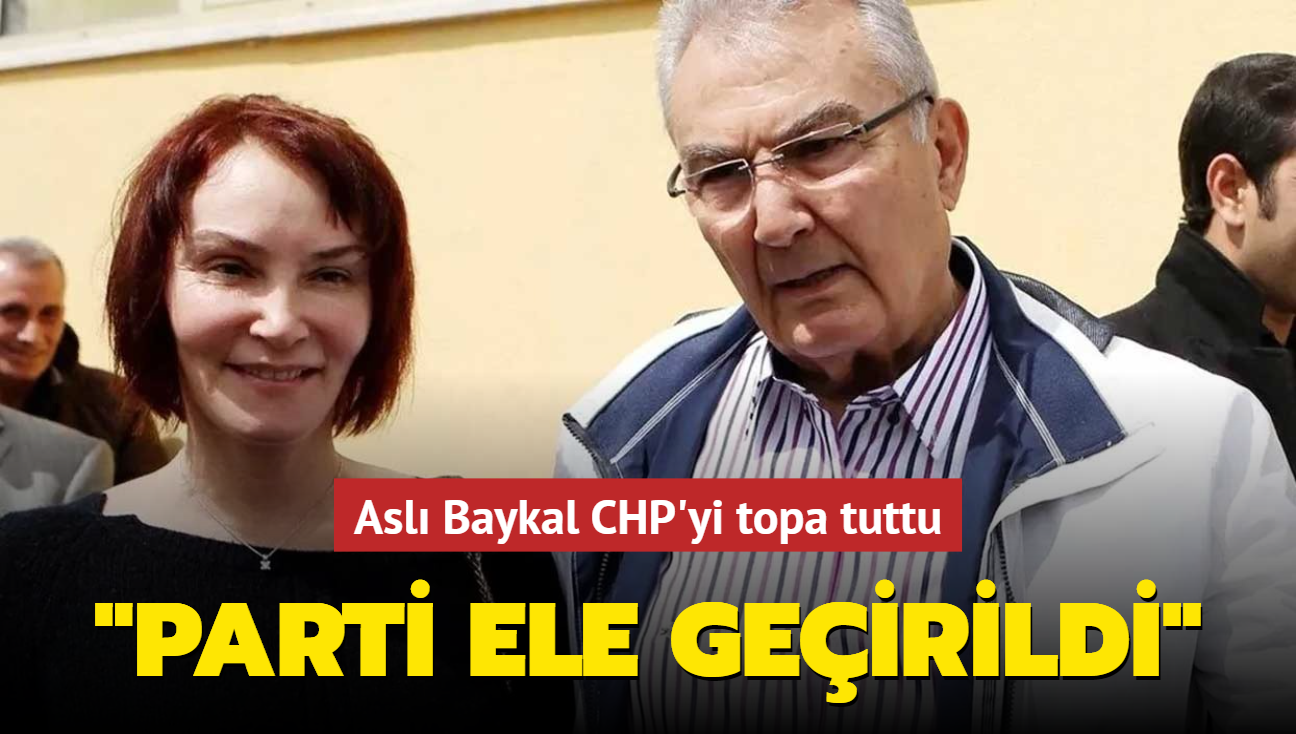 Asl Baykal CHP'yi topa tuttu: Parti ele geirildi ilkesizlik var