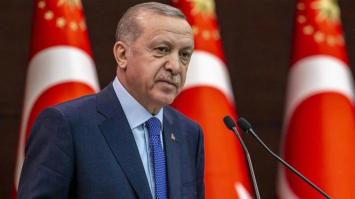 Bakan Erdoan'dan zkan Uur iin taziye mesaj