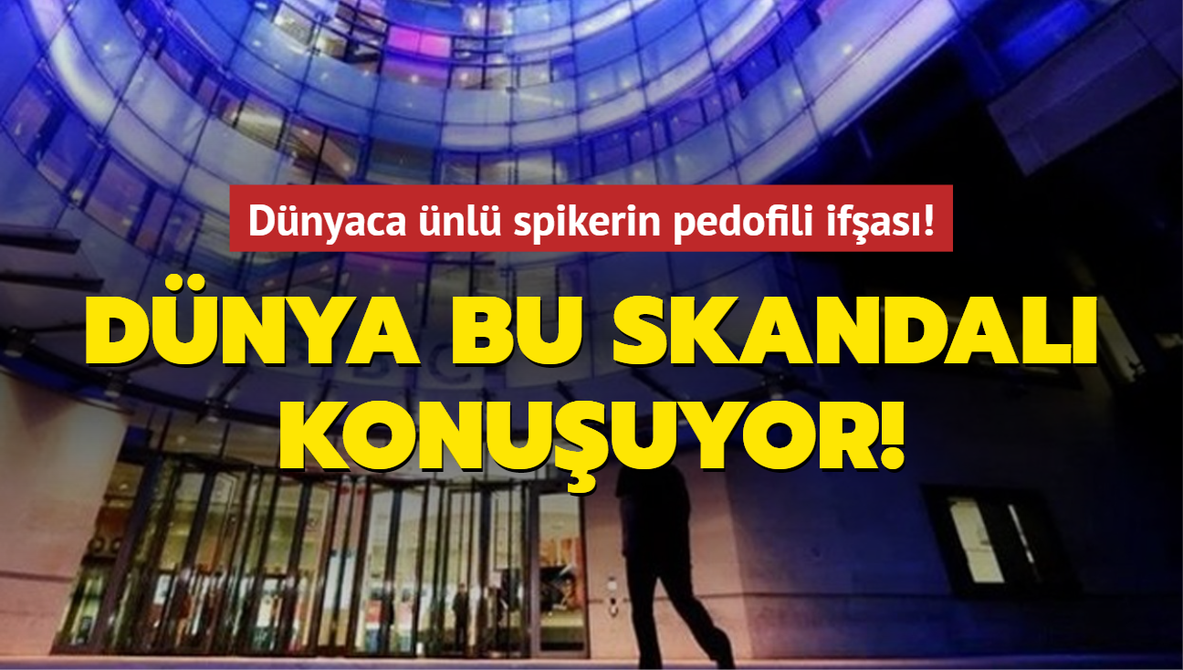 Dnya bu skandal konuuyor... Dnyaca nl spikerin pedofili ifas!