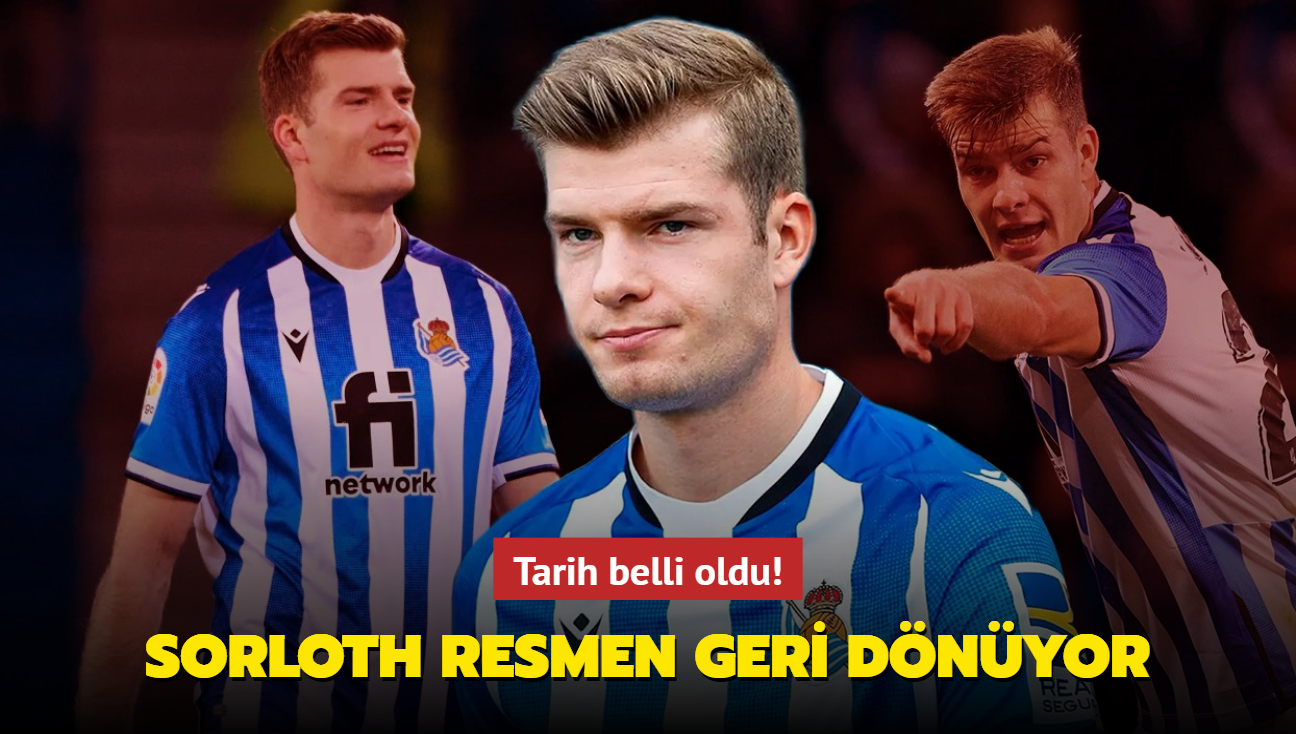 Ve Alexander Srloth resmen geri dnyor! Tarih belli oldu