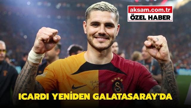 Icardi yeniden Galatasaray'da