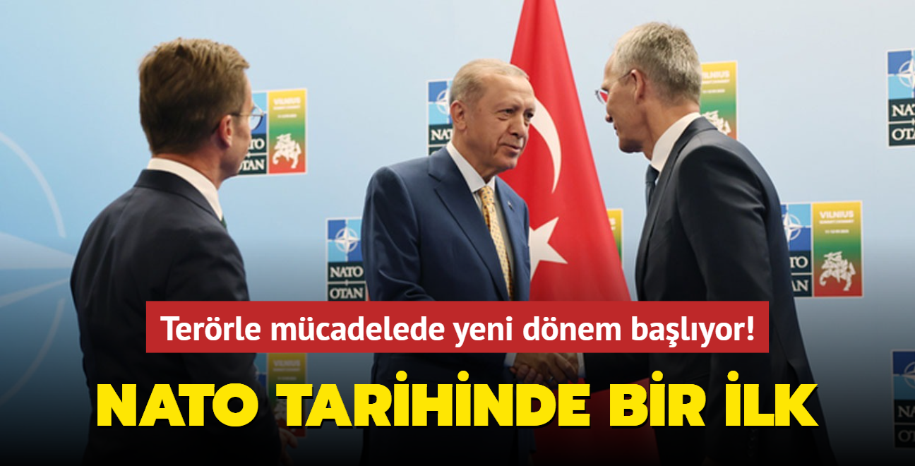 NATO tarihinde bir ilk... Terrle mcadelede yeni dnem balyor!