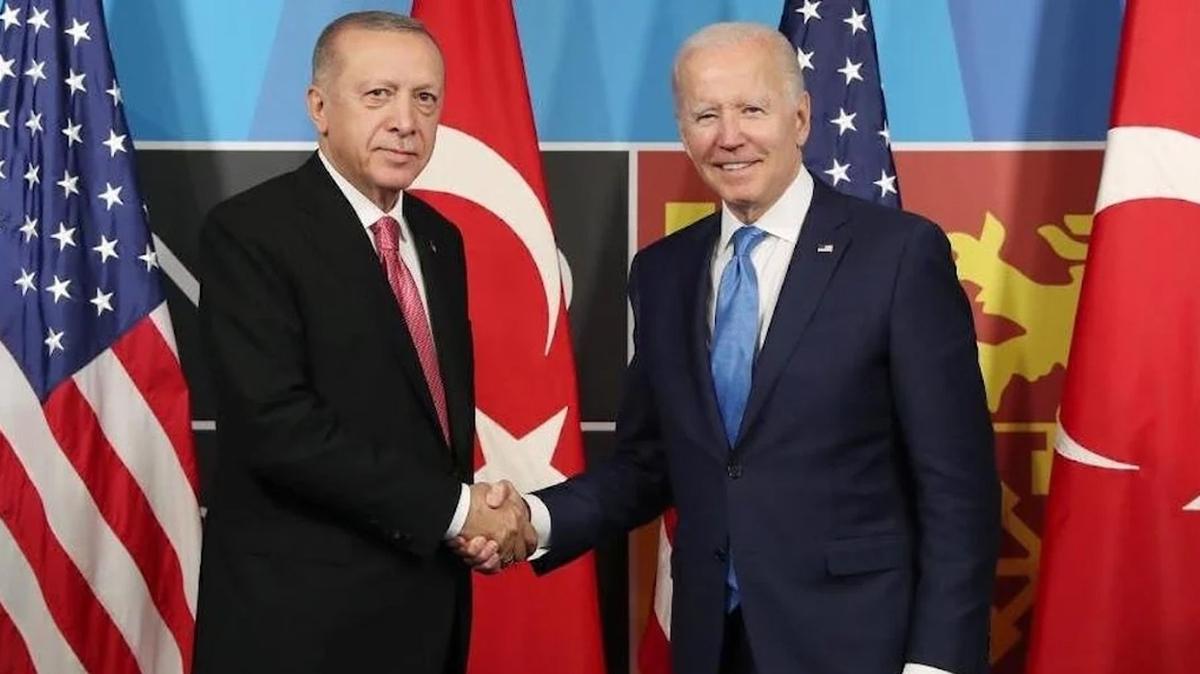 Bakan Erdoan yarn Biden ile bir araya gelecek