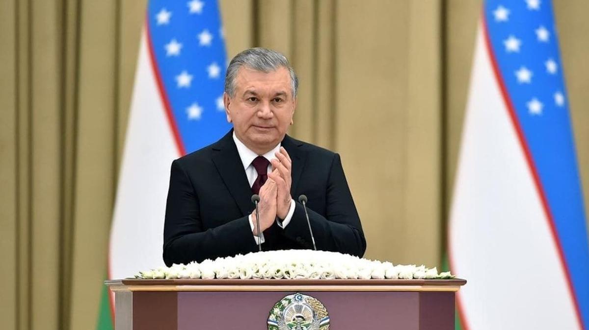zbekistan'da evket Mirziyoyev yeniden cumhurbakan seildi