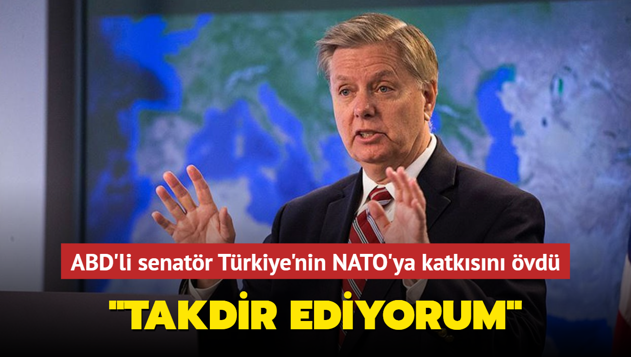 ABD'li senatr Trkiye'nin NATO'ya katksn vd... "Takdir ediyorum"