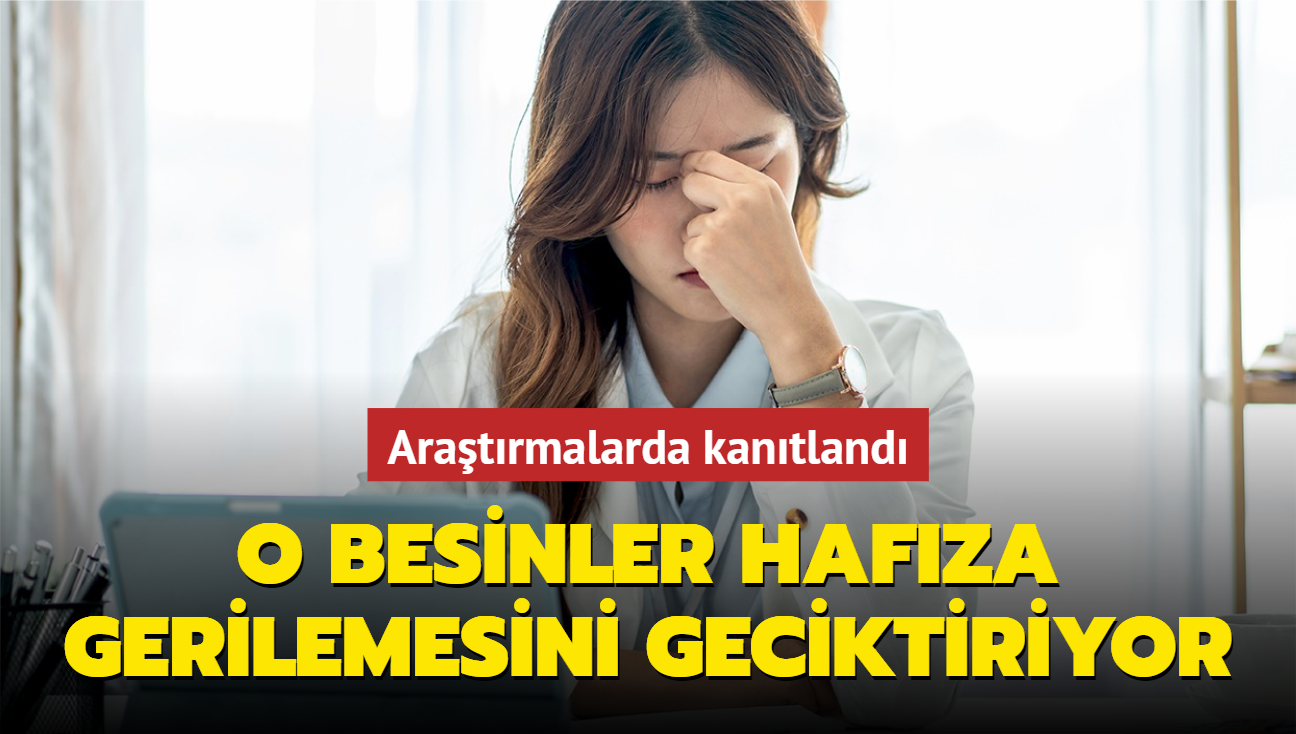 O besinler zeka gerilemesini geciktiriyor! Hafzanz dipdiri tutmann yolu