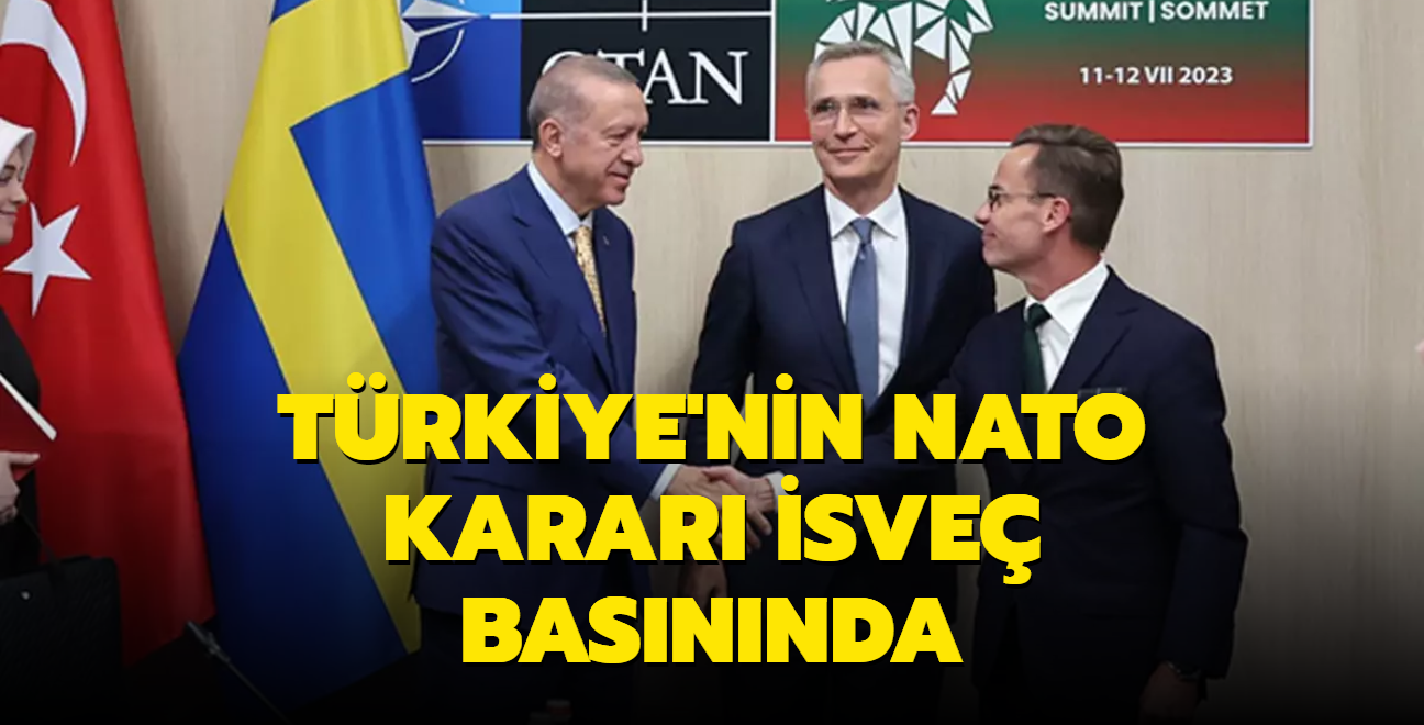 Trkiye'nin NATO karar sve basnnda