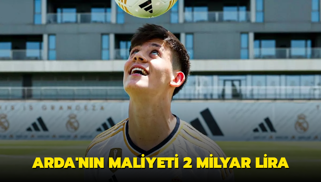 Arda'nn maliyeti 2 milyar lira