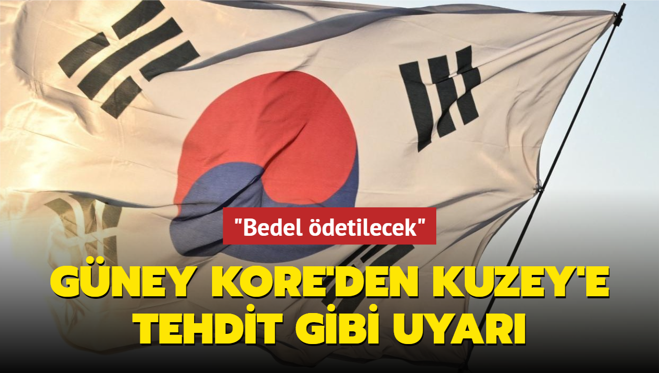 Gney Kore'den Kuzey'e tehdit gibi uyar: Bedel detilecek