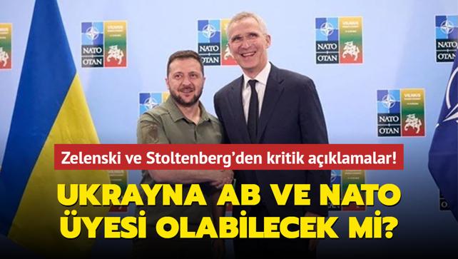 Zelenski Ve Stoltenberg'den Kritik Açıklamalar! Ukrayna, AB Ve NATO ...