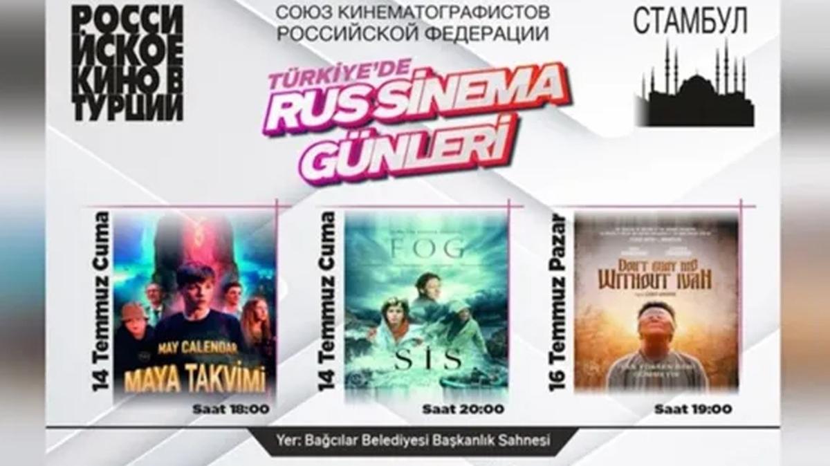 Baclar'da 13 Temmuz'da Rus Film Gnleri balayacak