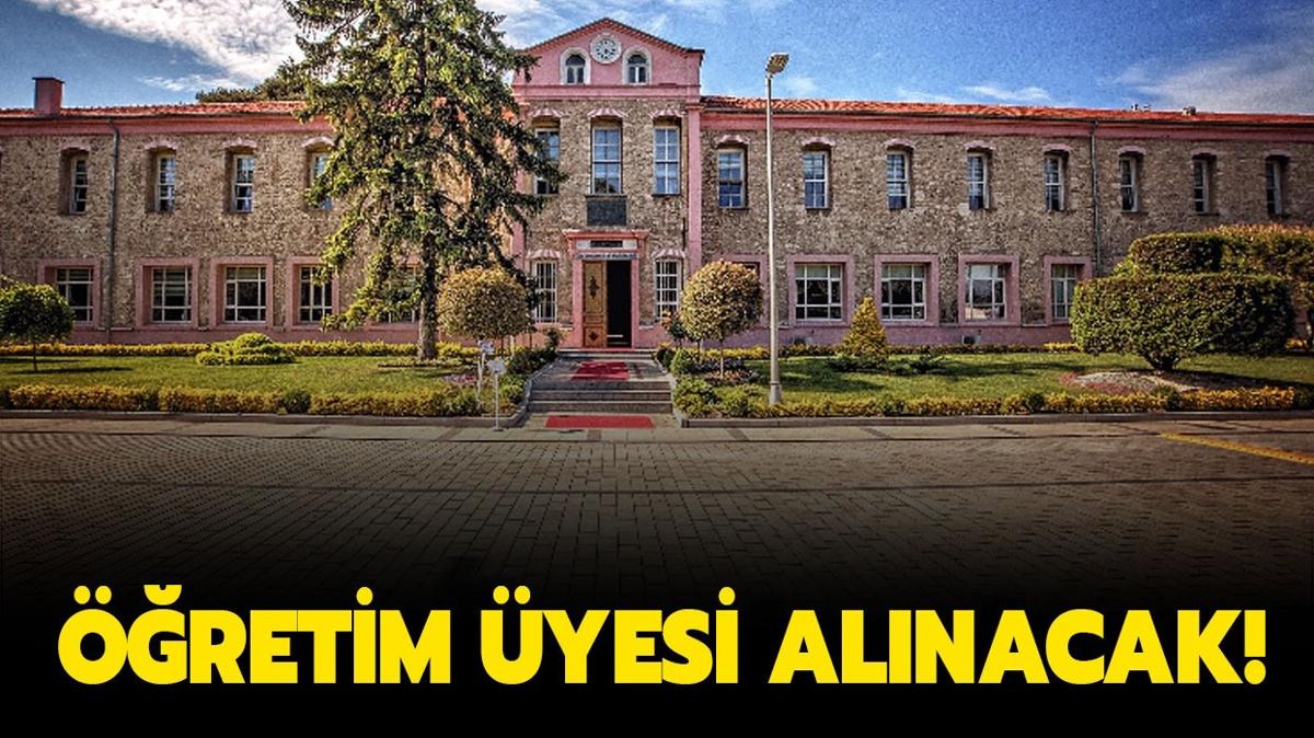 Sabahattin Zaim niversitesi 47 retim yesi alacak!