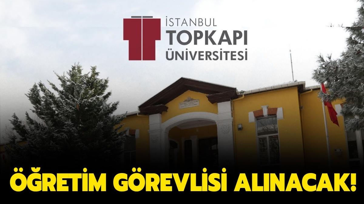 Topkap niversitesi retim Grevlisi alacak!