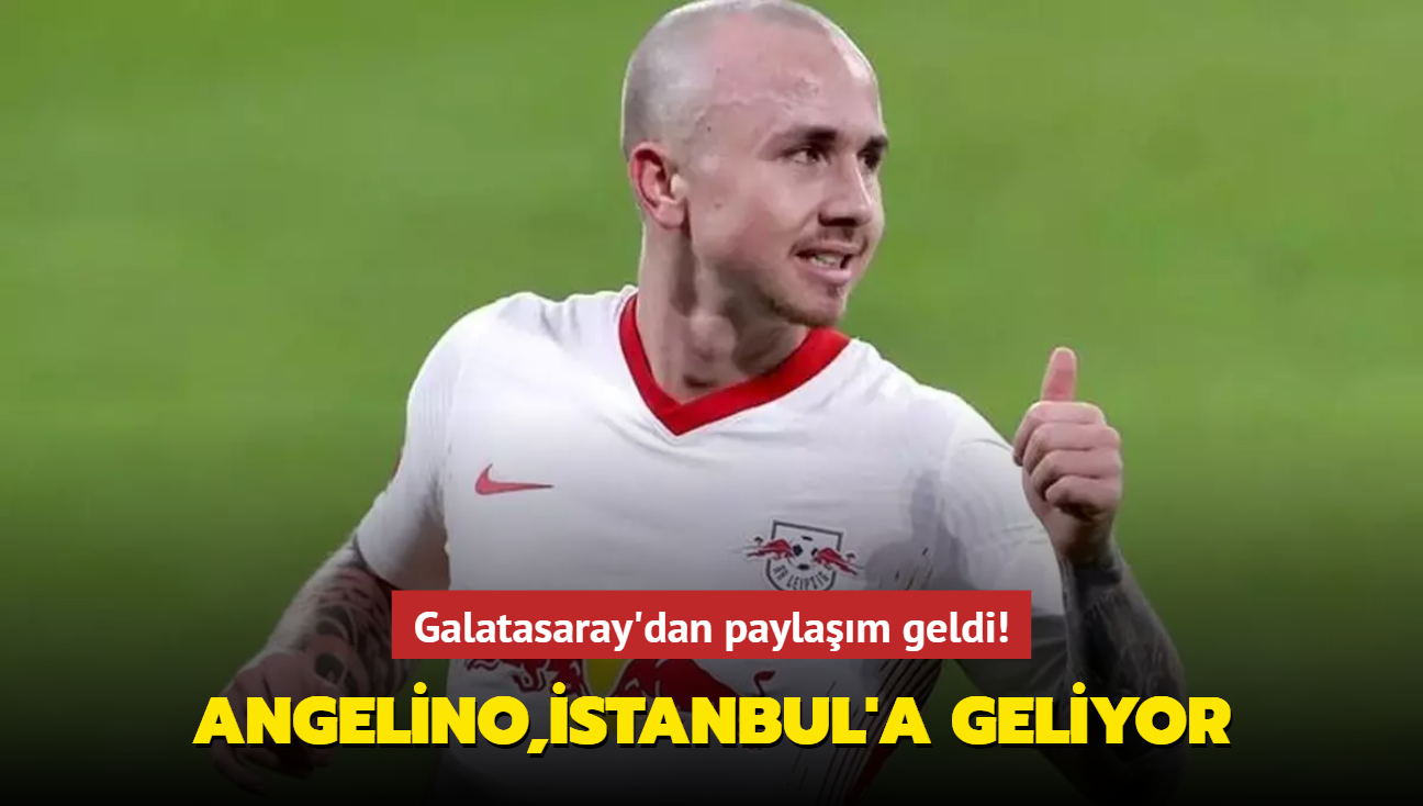 Galatasaray'dan paylam geldi! Angelino,stanbul'a geliyor