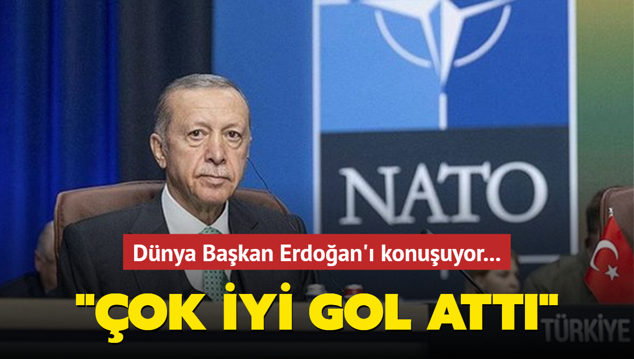 Dnya Bakan Erdoan' konuuyor: ok iyi gol att