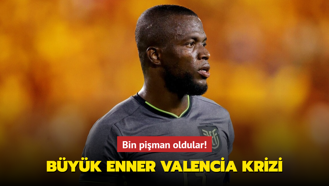 Byk Enner Valencia krizi! Bin piman oldular