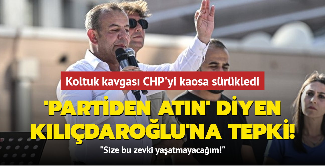 Partiden atn diyen Kldarolu'na zcan'dan sert szler: Size bu zevki yaatmayacam!