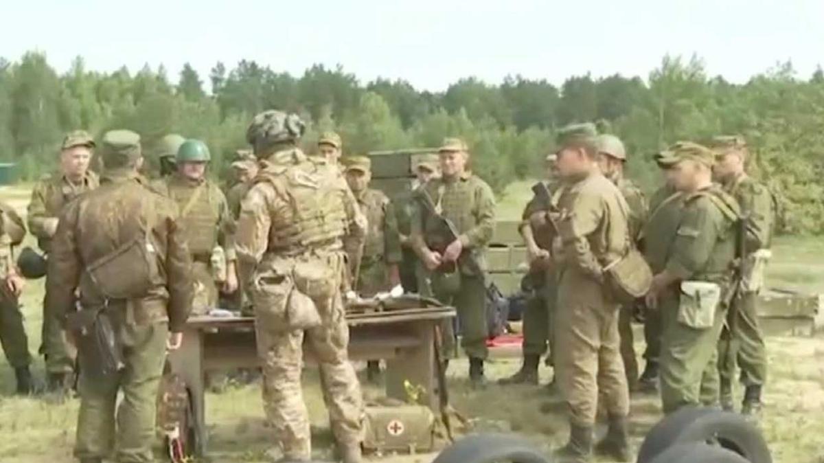 Rus paral asker grubu Wagner, Belarus askerlerine eitim veriyor