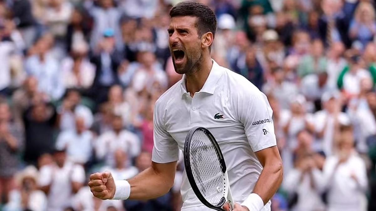 Wimbledon'da ilk finalist, Djokovic oldu