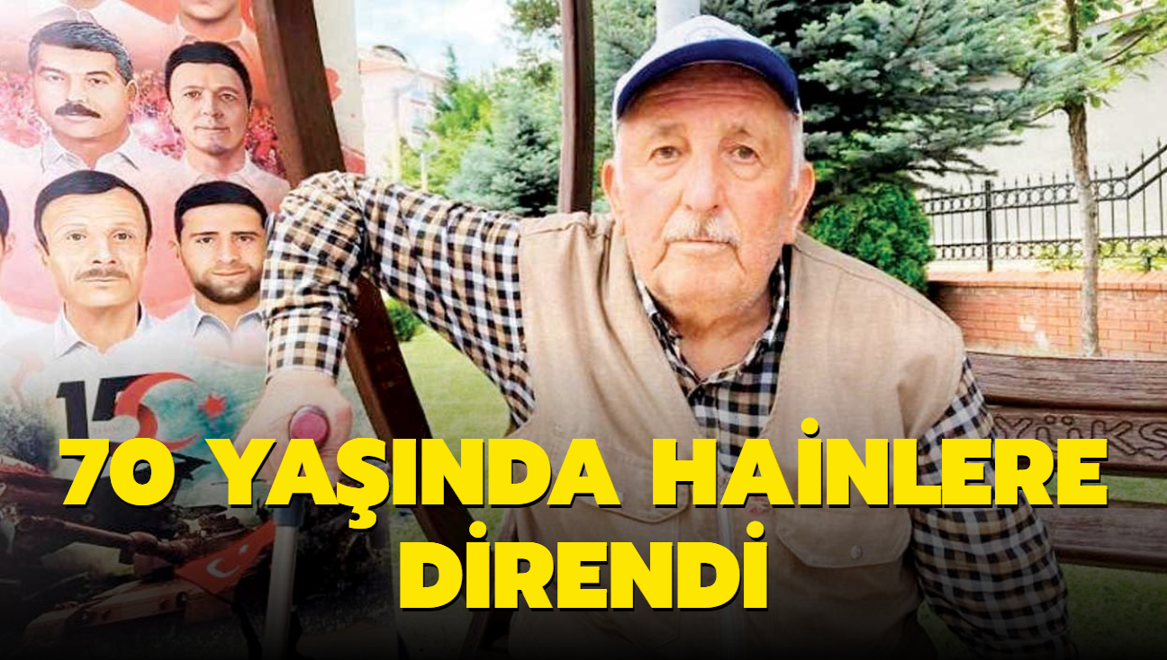 70 yanda hainlere direndi