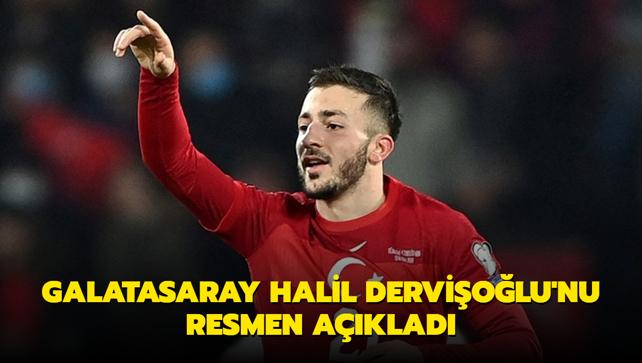 Galatasaray Halil Derviolu'nu resmen aklad