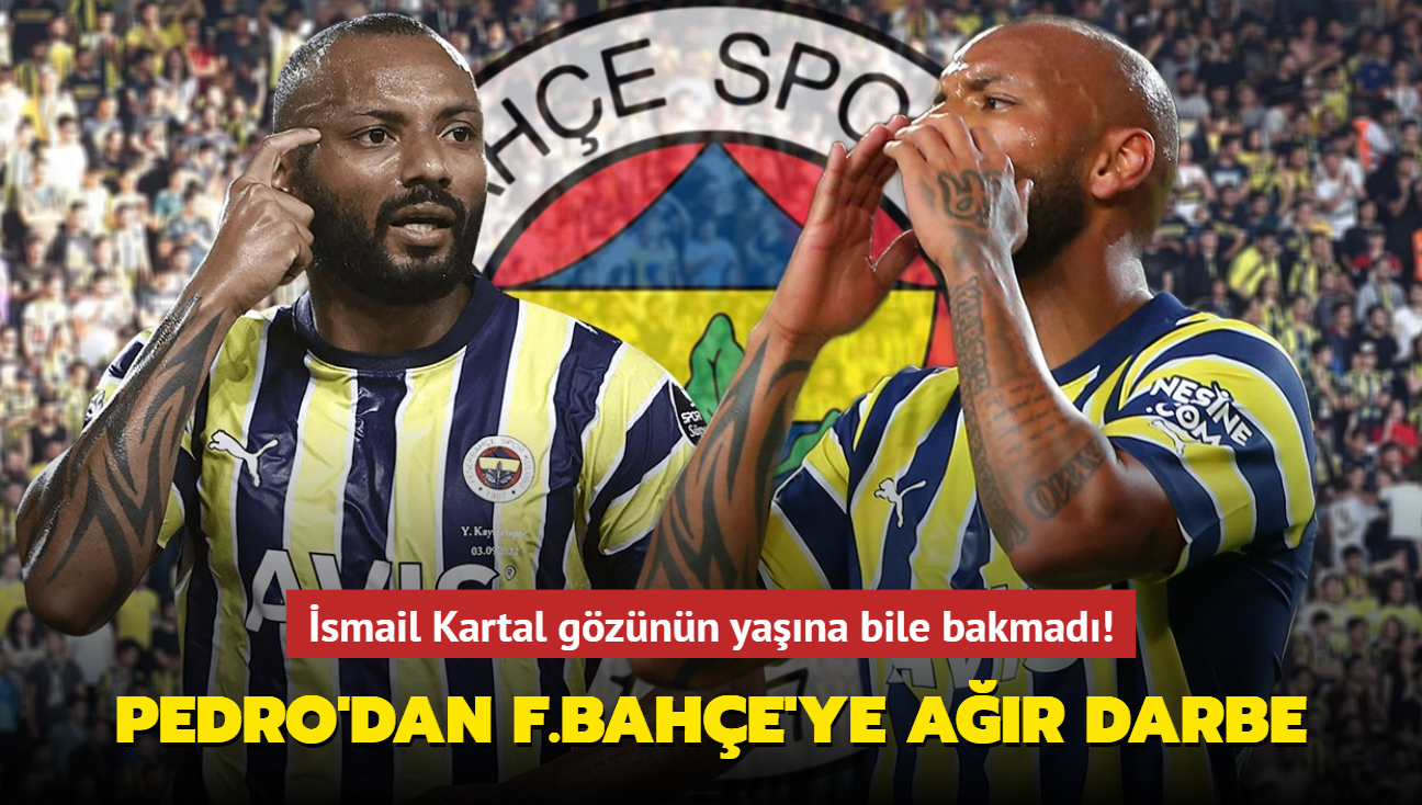 Joao Pedro'dan Fenerbahe'ye ar darbe! smail Kartal gznn yana bile bakmad...