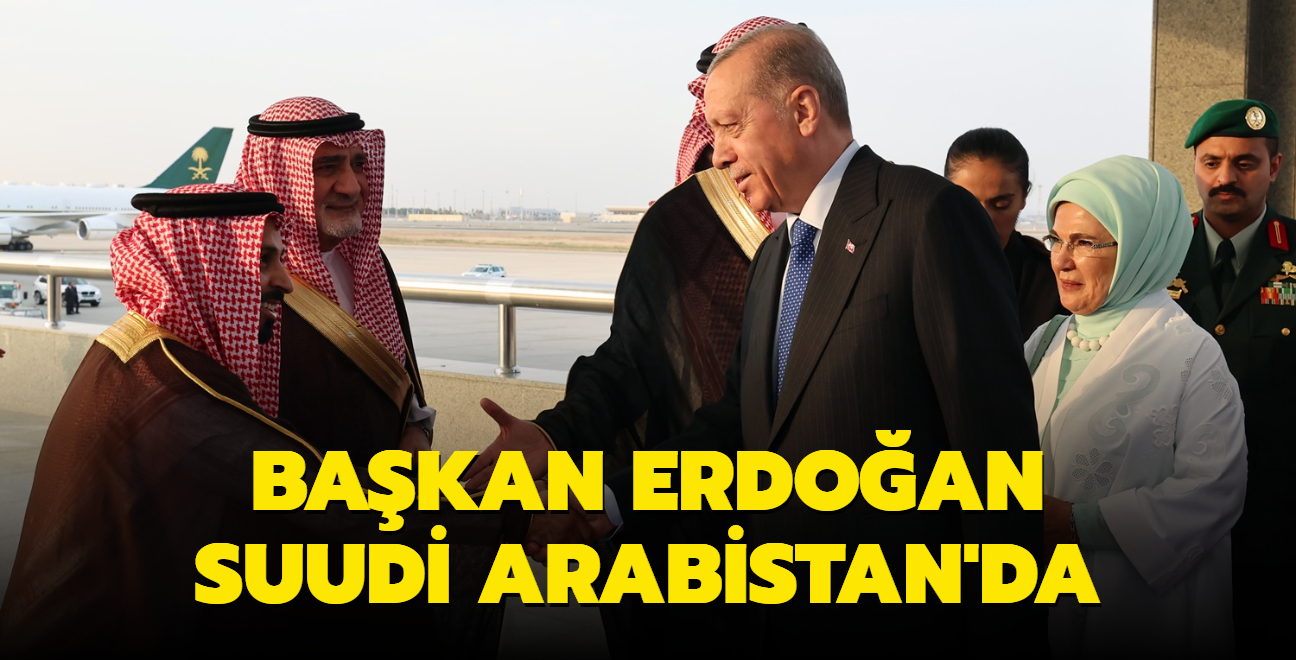 Bakan Erdoan, Suudi Arabistan'da