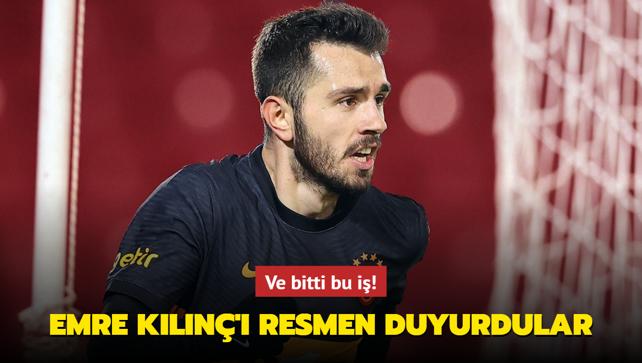 Ve bitti bu i! Emre Kln' resmen duyurdular...