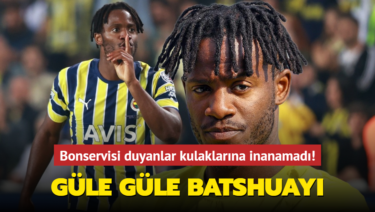 Gle gle Michy Batshuayi! Bonservisi duyanlar kulaklarna inanamad...