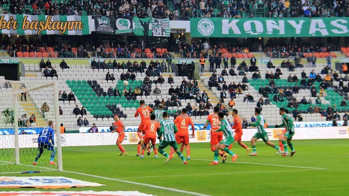 Alanyaspor, Konyaspor'u rahat geti