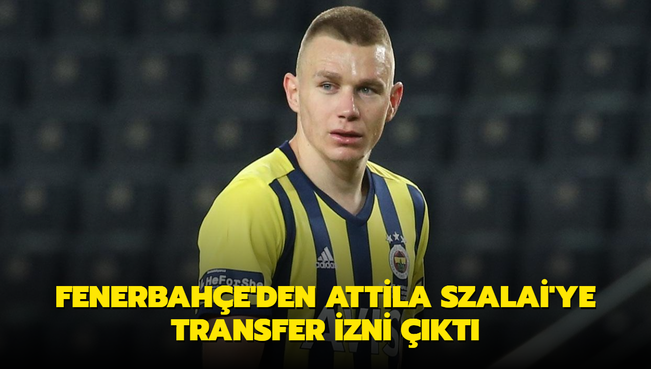 Fenerbahe'den Attila Szalai'ye transfer izni kt