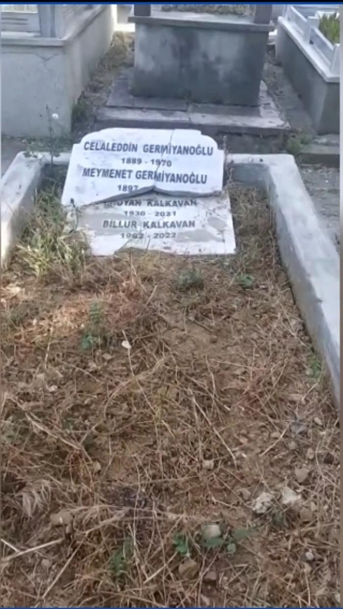 Billur Kalkavan'ın mezarının son hali sevenlerini üzdü... Bakımsız görüntüsü yürek burktu