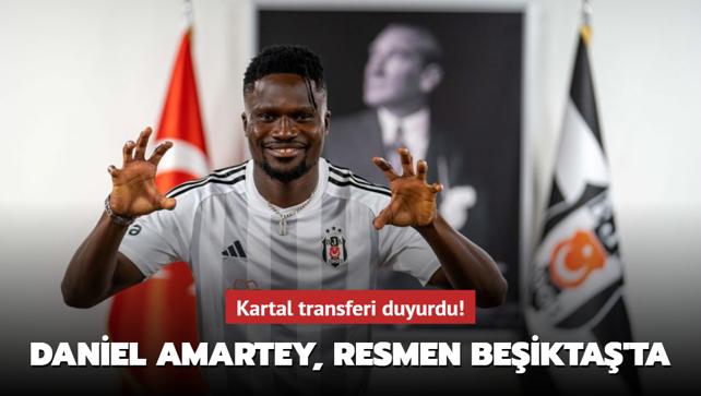 Kartal transferi duyurdu! Daniel Amartey, resmen Beikta'ta