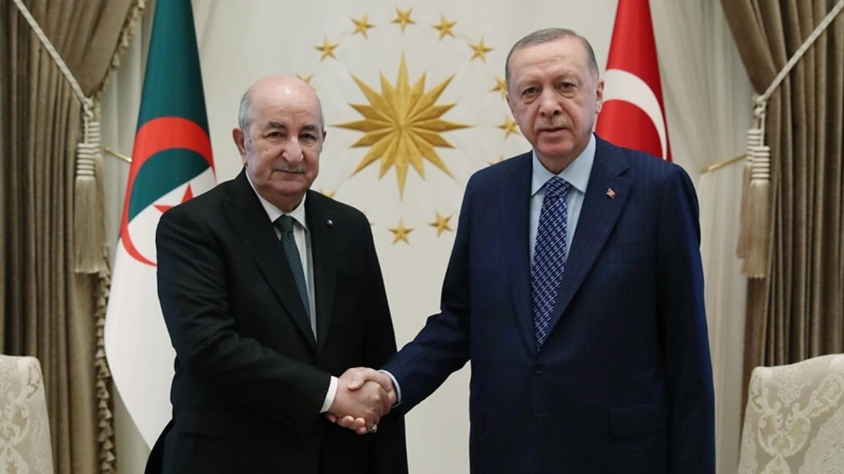 Cezayir Cumhurbakan Tebbun, Trkiye'ye geliyor