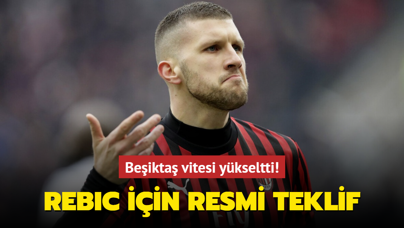 Beikta vitesi ykseltti! Ante Rebic iin resmi teklif yapld