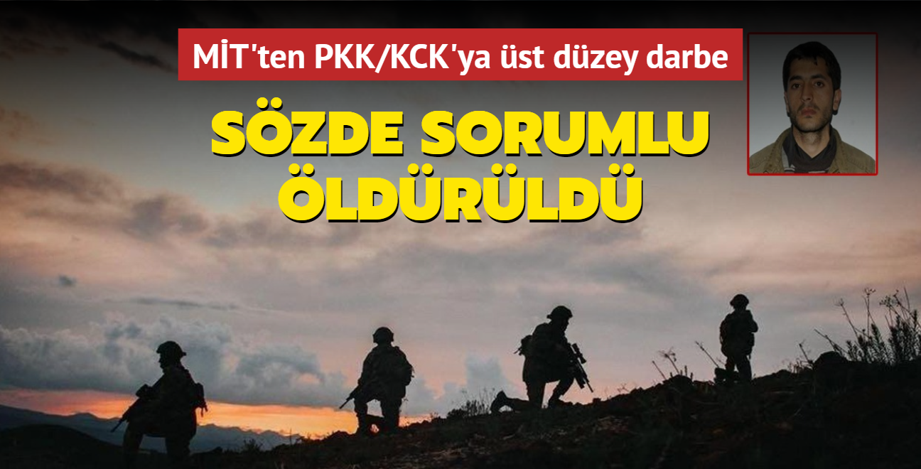 MT'ten Kuzey Irak'ta nokta operasyon: PKK/KCK'nn szde Trkiye sorumlusu ldrld